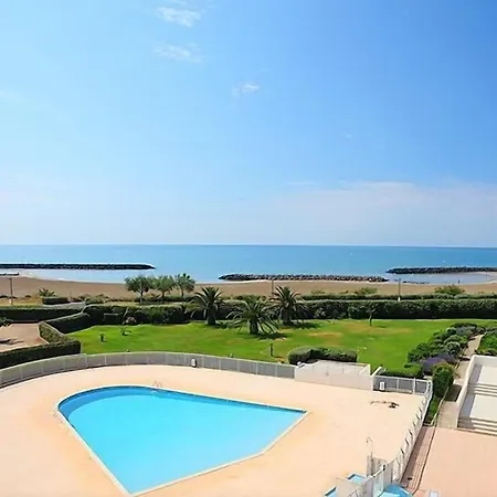 T2 Face Plage, 4 Pers, Cap D'agde - Fr-1-769-7 דירה