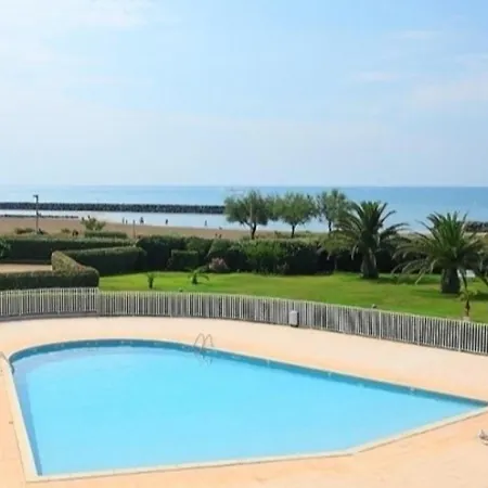 דירה T2 Face Plage, 4 Pers, Cap D'agde - Fr-1-769-7 אגדה