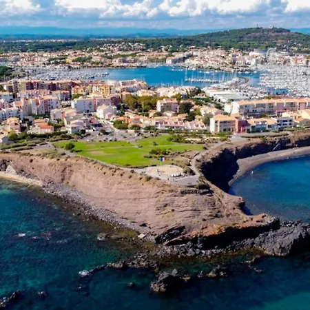 T2 Face Plage, 4 Pers, Cap D'agde - Fr-1-769-7 דירה *
